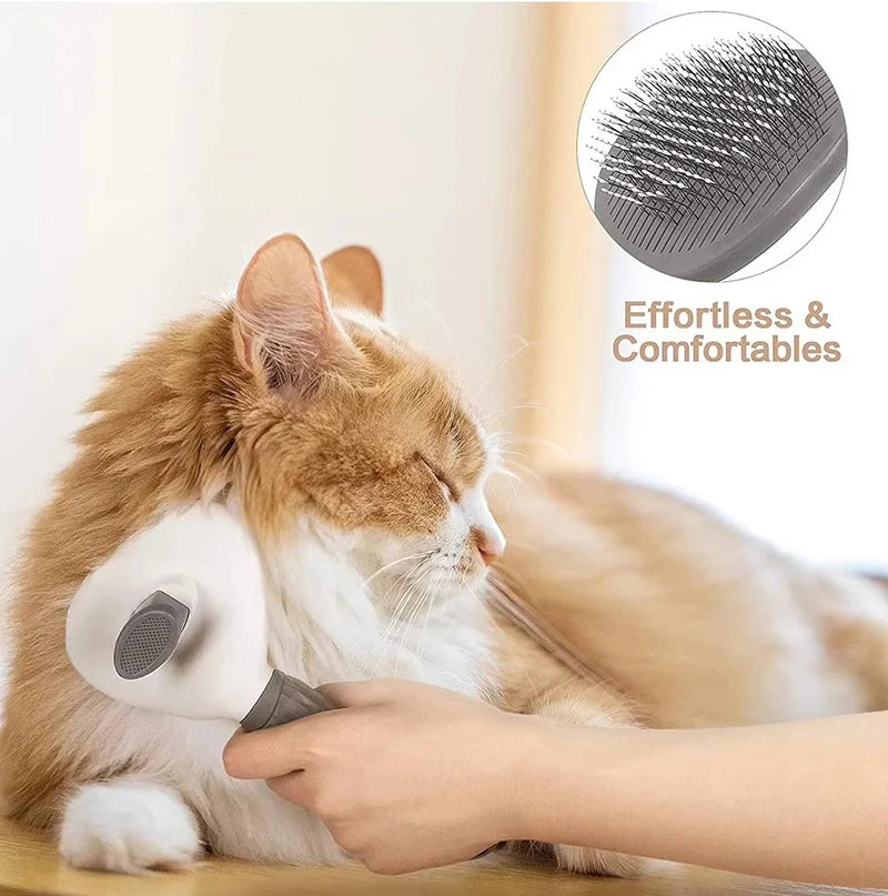 pet groming brush for dogs and cats
