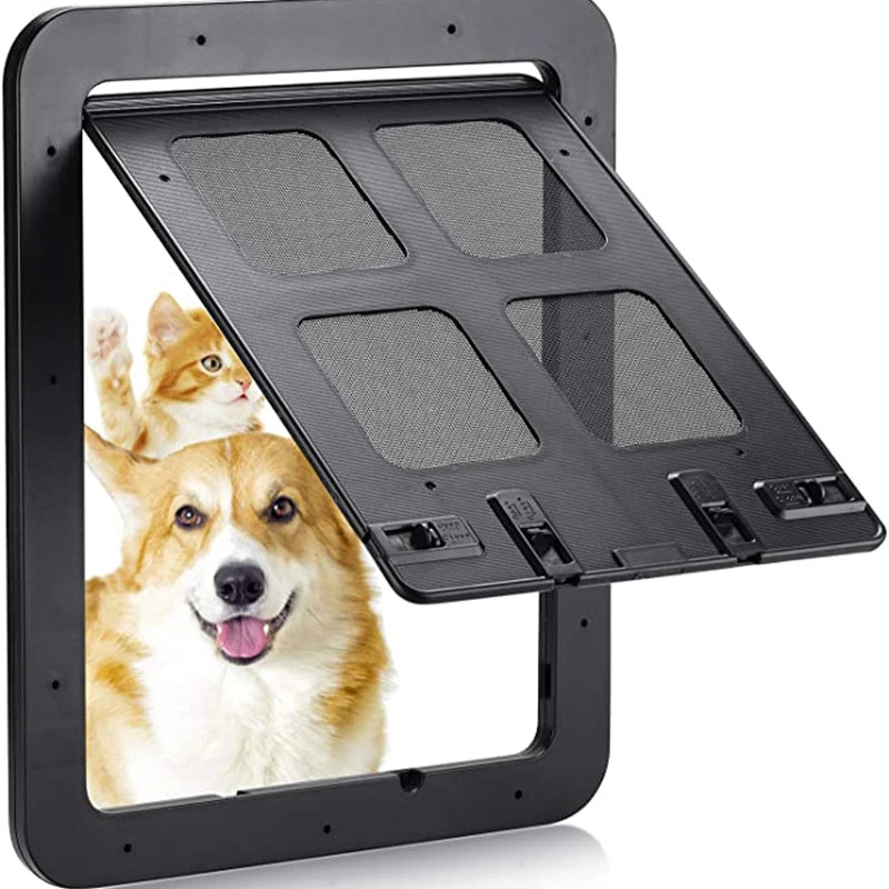 Magic Pet Door – Let Your Dog or Cat Go In and Out Freely! 🐶🐱