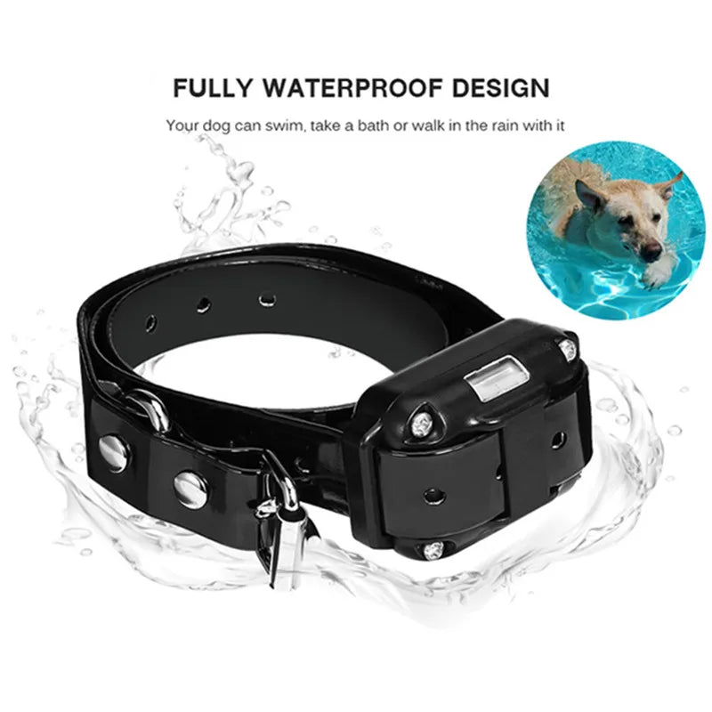 Smart Dog Training Collar – Waterproof, Rechargeable & Remote-Controlled Anti-Bark System