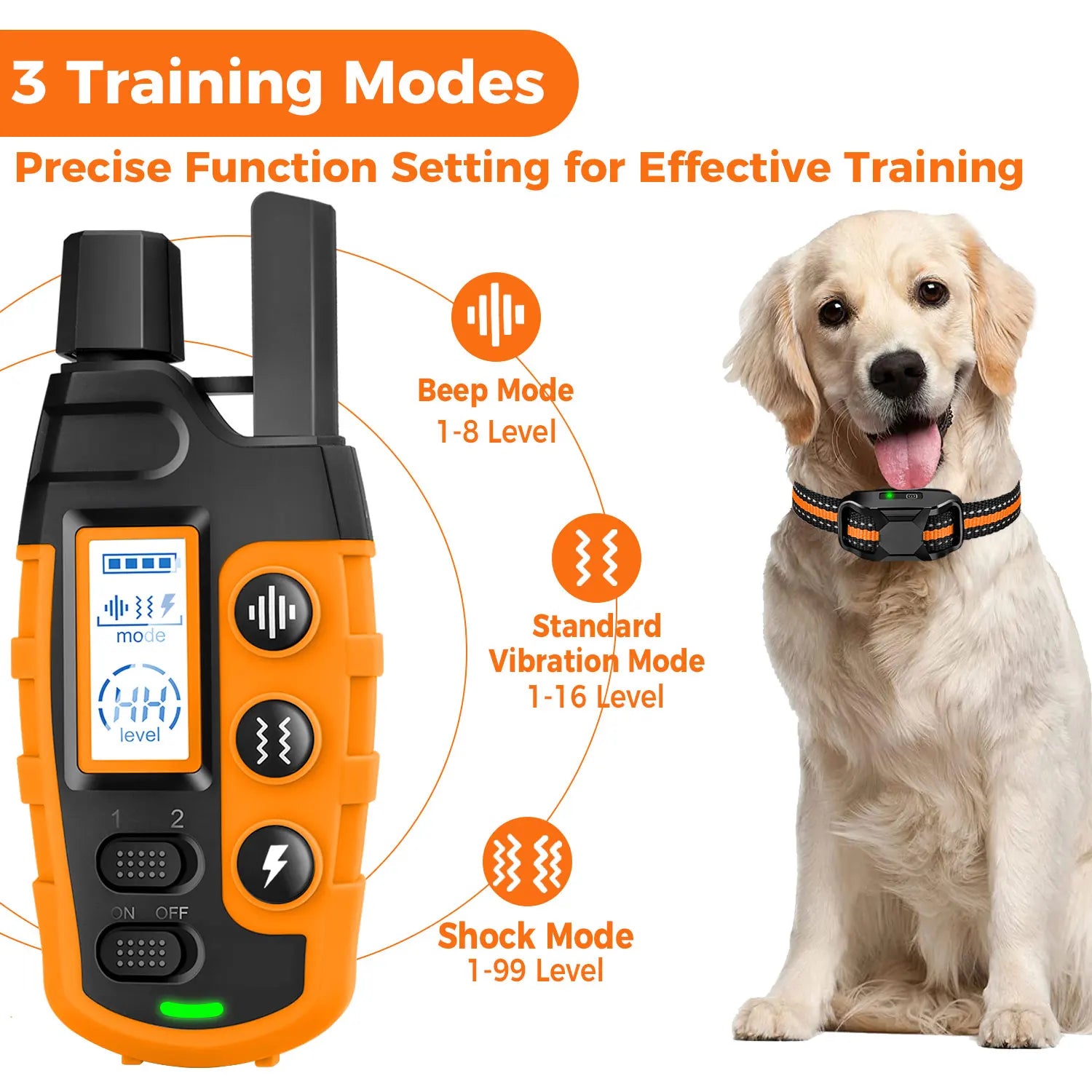 Electric Dog Training Collar Remote