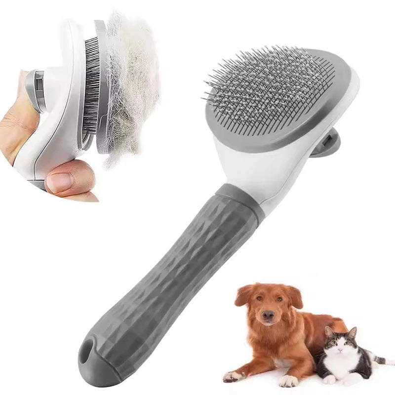 pet groming brush for dogs and cats