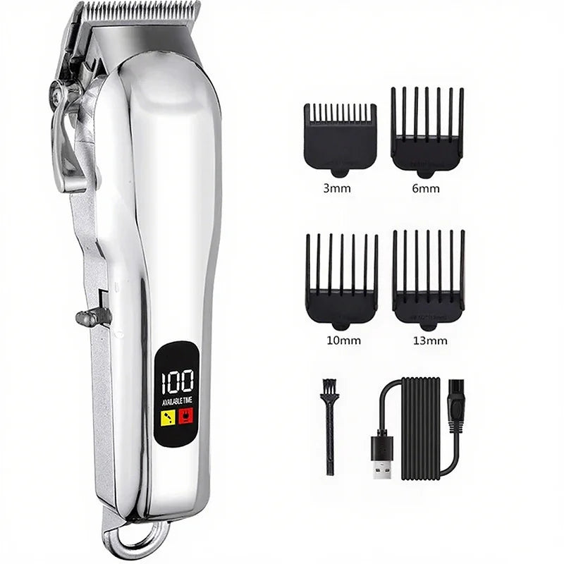 Quiet Cordless Pet Clipper – Professional Grooming Tool for Dogs & Cats